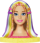 Barbie Neon Rainbow Deluxe Styling Head - Blonde