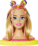 Barbie Neon Rainbow Deluxe Styling Head - Blonde