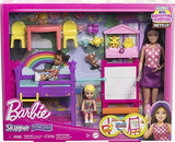 Barbie Skipper First Jobs Daycare Playset with 3 Dolls, Furniture & Accessories