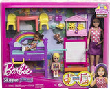 Barbie Skipper First Jobs Daycare Playset With 3 Dolls, Furniture & Accessories
