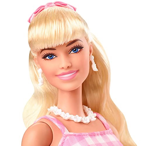 Barbie The Movie Collectible Doll Margot Robbie As Barbie In Pink Gingham Dress