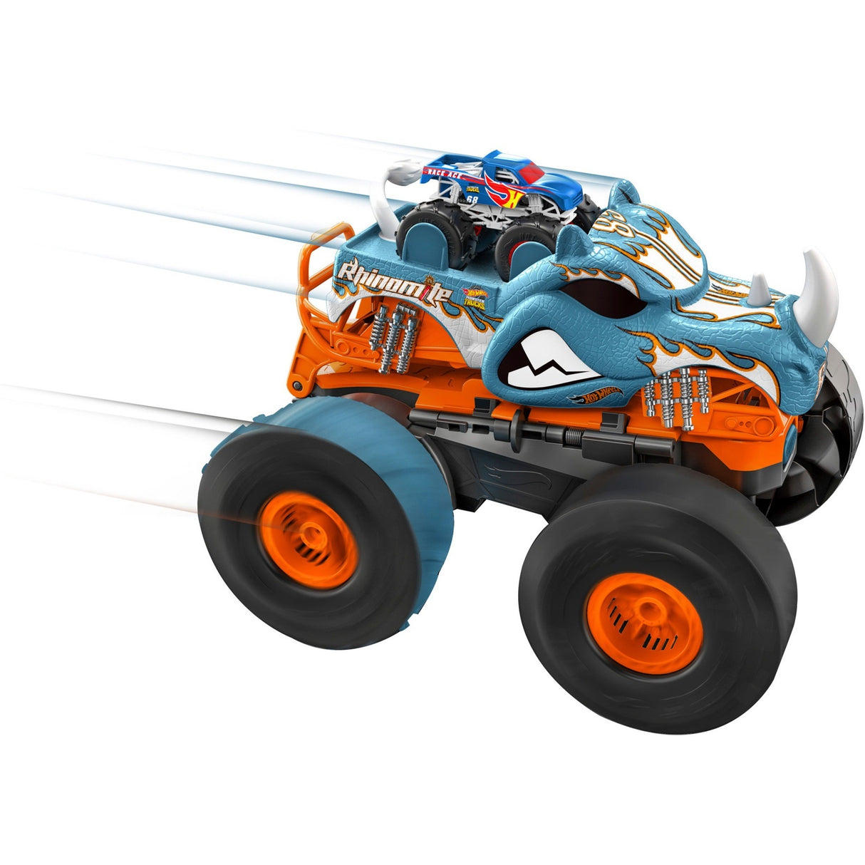 Hot Wheels Monster Trucks Transforming Rhinomite 1:12 Scale RC Vehicle