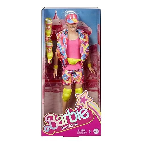 Barbie the Movie Doll Ryan Gosling in Roller Skating Outfit