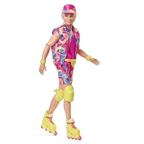 Barbie the Movie Doll Ryan Gosling in Roller Skating Outfit