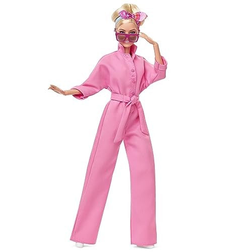 Barbie the Movie Doll In Pink Boiler Suit