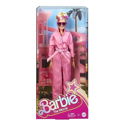 Barbie the Movie Doll In Pink Boiler Suit