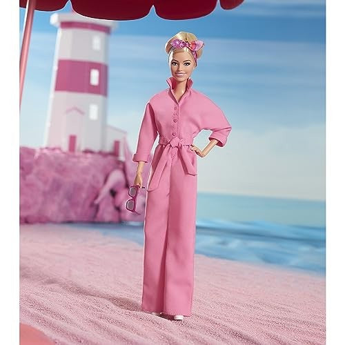 Barbie the Movie Doll In Pink Boiler Suit