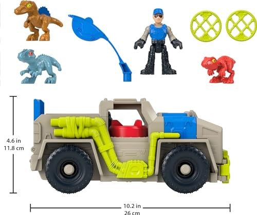 Imaginext Jurassic Track & Transport Dino Truck