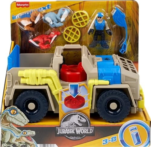 Imaginext Jurassic Track & Transport Dino Truck