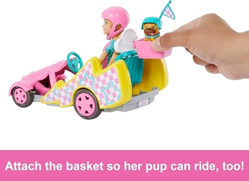 Barbie Stacie Doll and Go-Kart Car Dog and Accessories