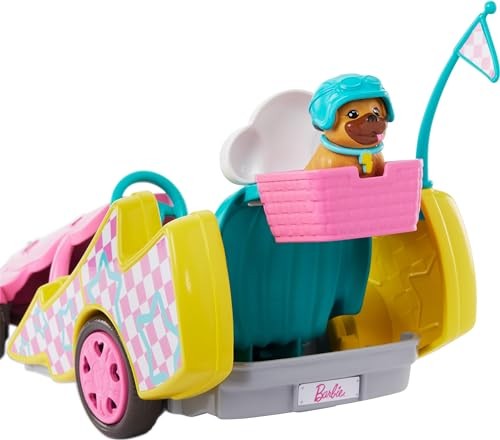 Barbie Stacie Doll and Go-Kart Car Dog and Accessories