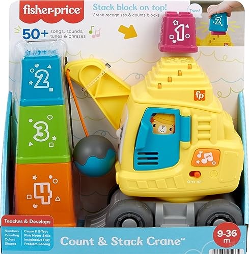 Fisher-price Count & Stack Crane