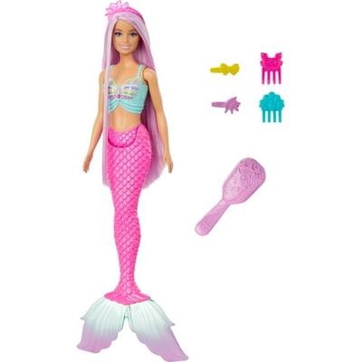 Barbie Mermaid Doll with 7-Inch-Long Fantasy Hair & Accessories for Styling Play
