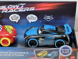 Disney / Pixar Cars Glow Racers Lighting McQueen & Jackson Storm Vehicle 2-Pack (Glow-in-the-Dark)