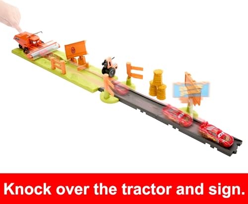 Disney Pixar Cars Frank Escape and Stunt Race Playset