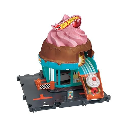 HOTWHEELS CITY - DOWNTOWN ICE CREAM SWIRL