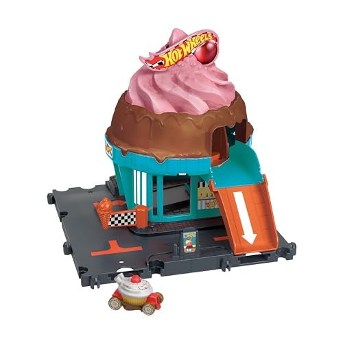 HOTWHEELS CITY - DOWNTOWN ICE CREAM SWIRL