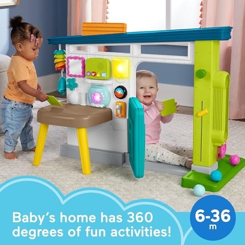 Fisher-Price Laugh & Learn Ultimate Playhouse Learning Playset - Multi-Color