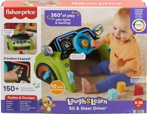 Fisher Price Laugh & Learn Sit & Steer Driver
