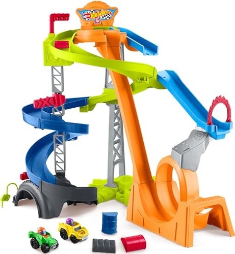 Fisher-Price Little People Wheelies Spiral Speedway