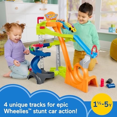 Fisher-Price Little People Wheelies Spiral Speedway