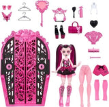 Monster High Skulltimate Secrets Mysteries Draculaura with Dress-up Closet