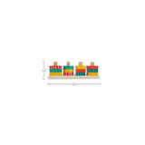 Fisher-Price Wooden Shape Stacker