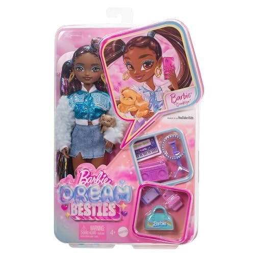 Barbie Dream Besties Fashion Doll - Brooklyn Barbie