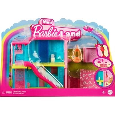 Barbie Mini BarbieLand Doll House Sets  Mini Dreamhouse- Fluro Yellow