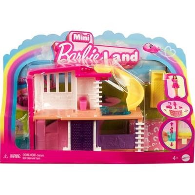 Barbie Mini BarbieLand Doll House Sets  Mini Dreamhouse- Tan