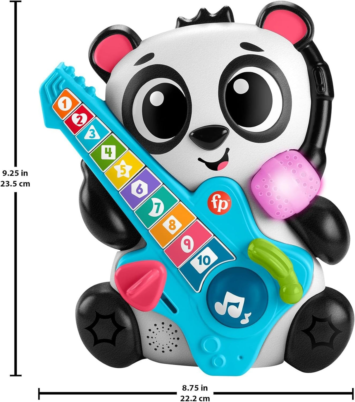 Fisher Price Link Squad Jam & Count Panda - Multi