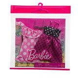Barbie Fashion 2 Pack Asst. Black & Pink Spotted