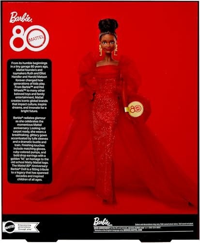 Barbie Mattel 80th™ Doll Brunette