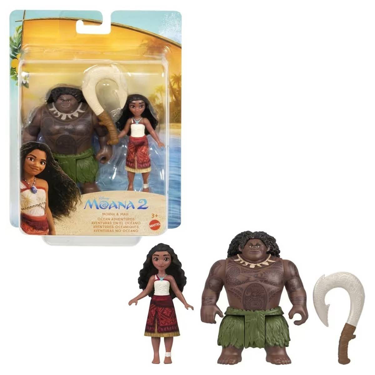 Disney Princess Moana 2 Singing Adventure Moana Doll - Multi Color