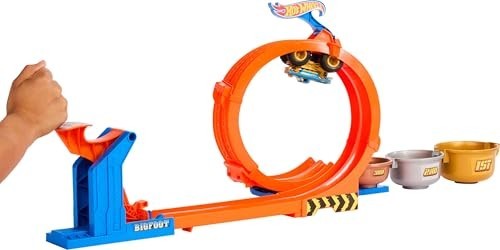 Hot Wheels Monster Trucks Loop & Flip Trophy Challenge - Bigfoot