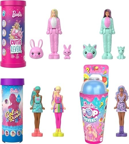 Barbie Mini BarbieLand Reveal Dolls 5-Pack