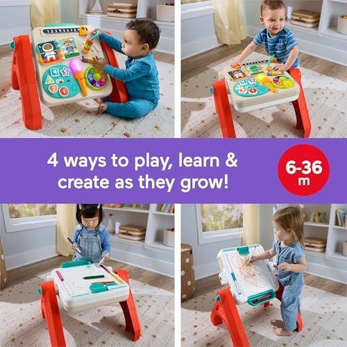 Fisher-Price 4-in-1 Activity Table & Easel