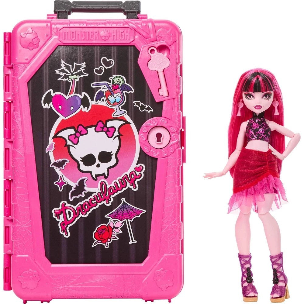 Monster High Skulltimate Secrets Draculaura Doll And Accessories Set