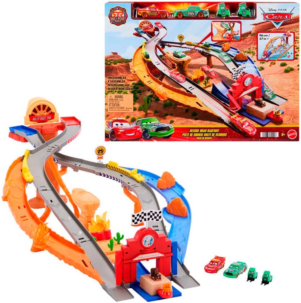 Cars rescue Road raceway