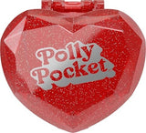 Polly Pocket Mattel 80th Ring Box Compact Ruby Red 
