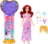 Disney Princess Reveal Ariel Fashion Doll & Accessories With 8 Surprises