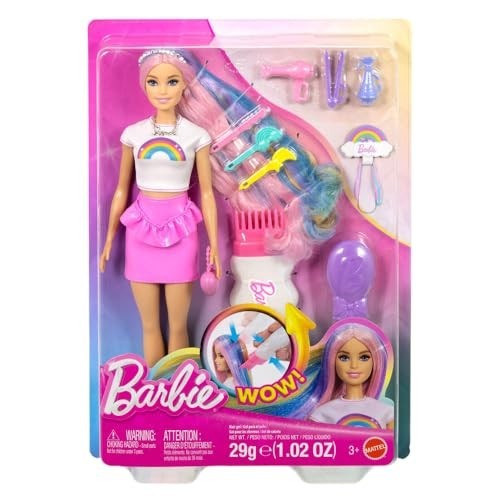 Barbie Rainbow Sparkle Hair Doll
