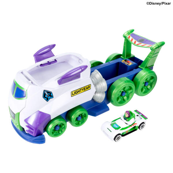 Hotwheels Superstar Speeders Hi-Tech Buzz Lightyear Launcher