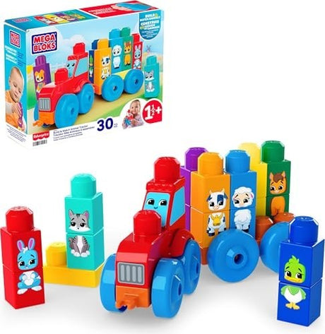 Mega Bloks Build & Match Animal Tractor