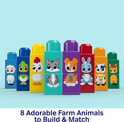 Mega Bloks Build & Match Animal Tractor