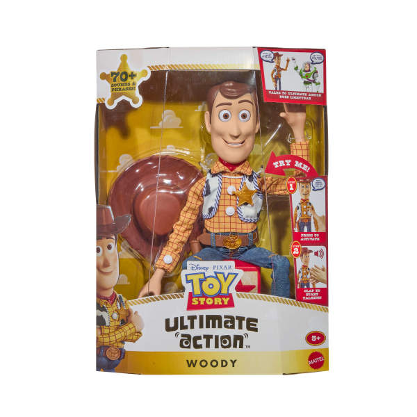 Disney Pixar Toy Story Ultimate Action Woody