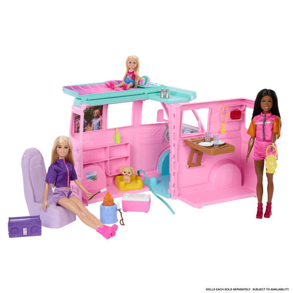 Barbie Dream Land Road Trip Camper Vehicle Playset