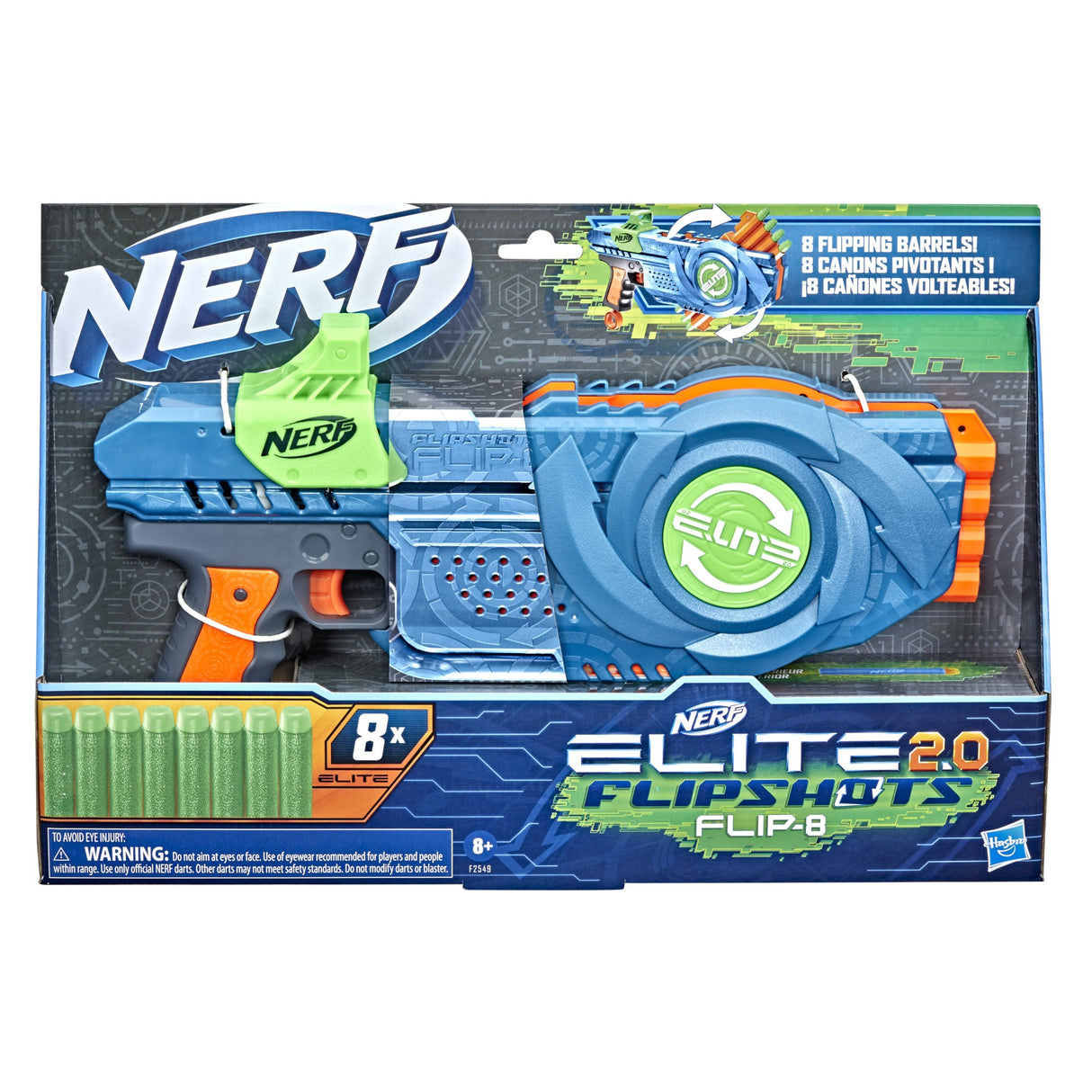Nerf Elite 2.0 Flipshot 8