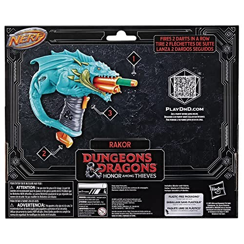 Nerf Dungeons And Dragons: Honor Among Thieves - Rakor Two Barrel Blasting