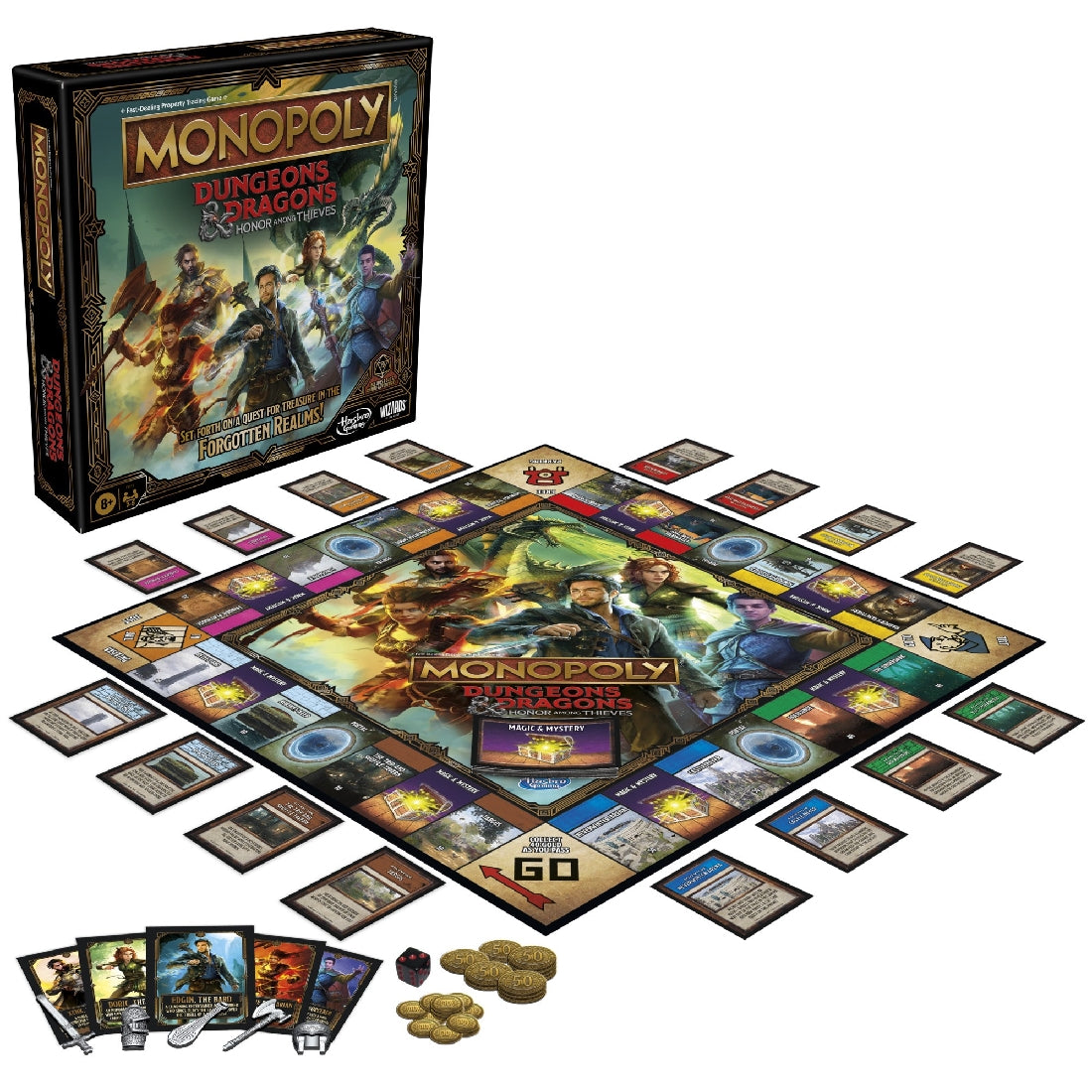 MONOPOLY - DUNGEONS AND DRAGONS: HONOR AMONG THIEVES